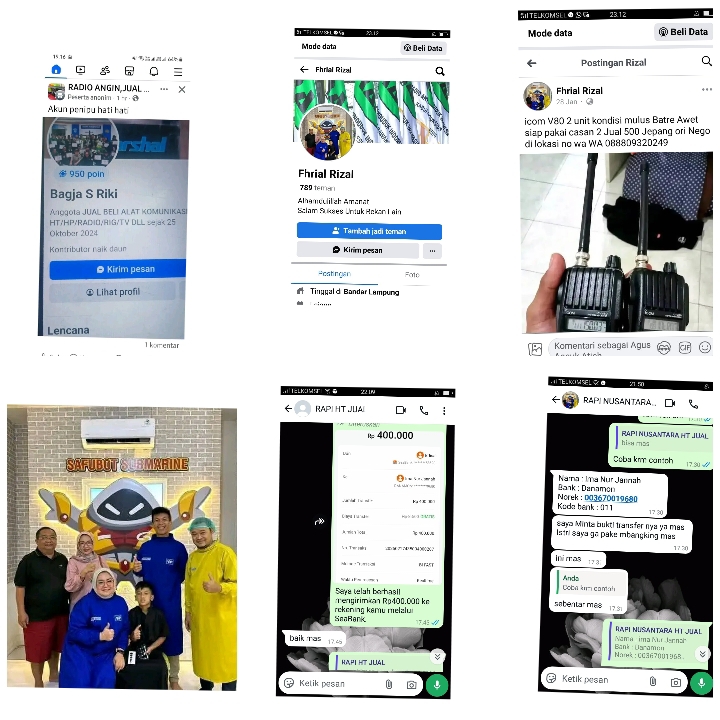 Ini Buktinya hasil setingan dengan Korban. 