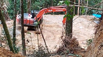 Hanya Izin Eksplorasi, Tapi Operasi Skala Besar Jalan Terus: Arogansi PT GMR di Hadapan Hukum Lingkungan