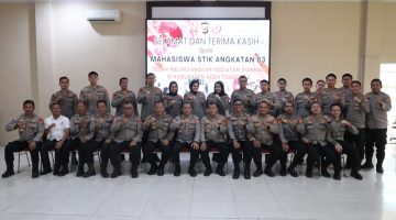 Kapolres Aceh Tenggara Lepas Mahasiswa STIK Angkatan ke-83 Lemdiklat Polri Usai Laksanakan Dianmas