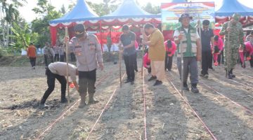 Kapolres Aceh Tenggara Ikuti Zoom Meeting dan Penanaman Jagung Serentak Kuartal I Tahun 2026