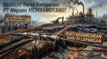 PT Hopson Beroperasi Lagi di Siang Hari, Publik Nilai Aparat dan Pengawas Kehilangan Wibawa
