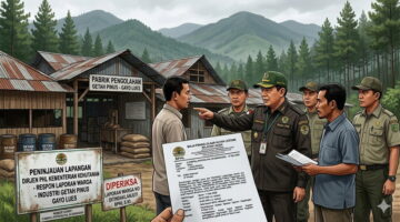 Dirjen PHL Kementerian Kehutanan Bahas Dugaan Pelanggaran Industri Getah Pinus di Gayo Lues