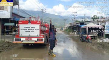 Desa Kuning Pascabanjir, BPJN Aceh 3.5 Tuntaskan Pembersihan Jalan Nasional dari Lumpur dan Sedimen