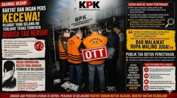 Rakyat Dan Insan Pers Kecewa! Pejabat Yang Selama Ini Terlihat Tegas Ternyata Diduga Tak Bersih