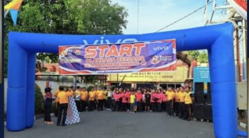 Satu Langkah, Satu Semangat: Lapas Binjai dan Forkopimda Meriahkan Hari Bhayangkara