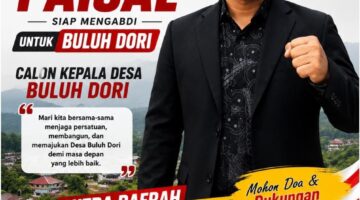 Tokoh Muda Amir Paisal Siap Mengabdi, Ajak Warga Buluh Dori Bersatu Membangun Desa