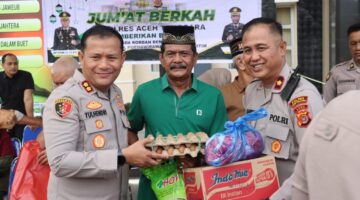 Pelukan Terakhir di Bumi Sepakat Segenep, Kapolres Aceh Tenggara Berpamitan kepada Purnawirawan