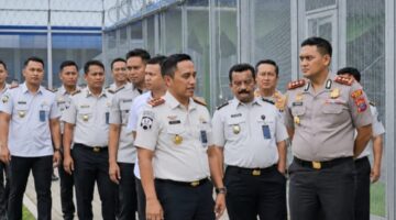Perkuat Sinergitas APH, Kapolres Binjai Kunjungan Silaturrahmi Ke  Lapas Kelas IIA Binjai