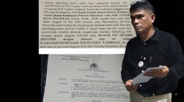 Sebut Oknum TNI Backing Galian C, Wadandenintel Kodam XIX/Tuanku Tambusai Siapkan Langkah Hukum