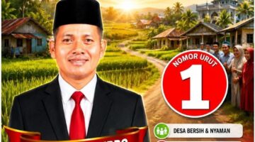 Sudomo Cibro Nomor Urut 1, Sosok Muda yang Siap Membawa Perubahan untuk Desa Lae Bersih