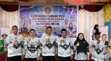 Profesor Dr Sutan Nasomal,SH,MH Harapkan Konferensi XXIII PGRI Cabang Pulau Banyak Tahun 2026: Perkuat Solidaritas Guru, Wujudkan Transformasi Pendidikan Menuju Indonesia Emas